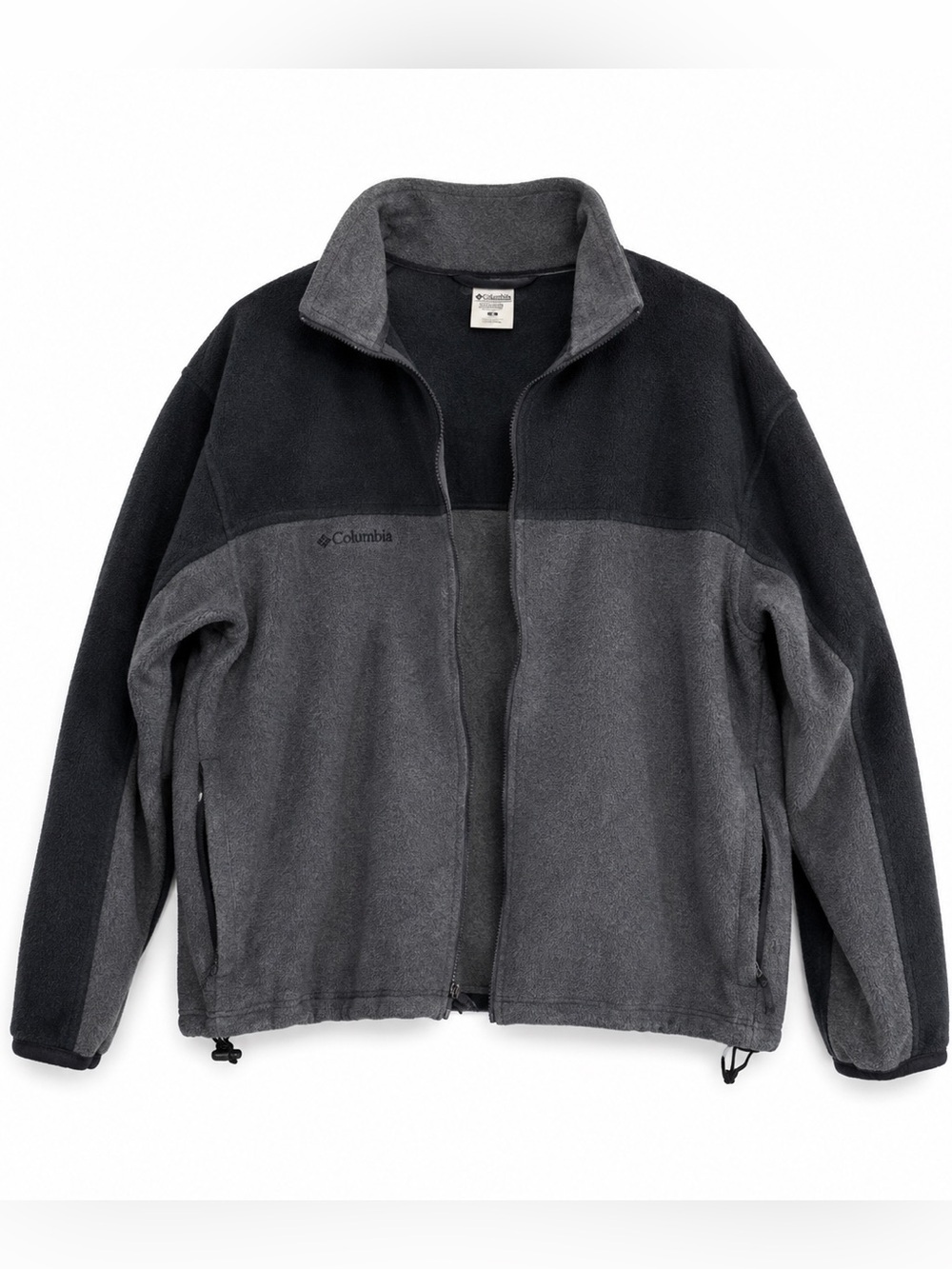 Columbia Men's Two-Tone Fleece Jacket - Navy and Gray